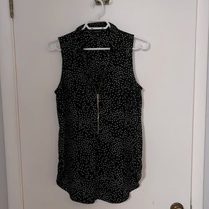 Dynamite half zip blouse